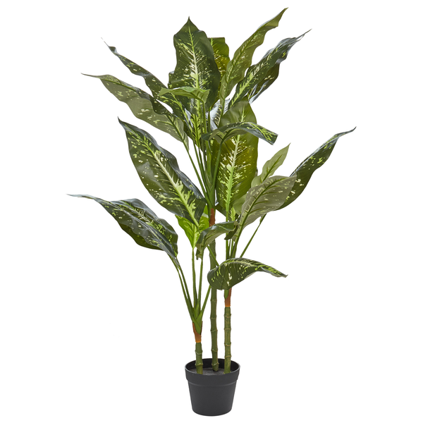 Kunstpflanze DIEFFENBACHIA 110 cm Grün