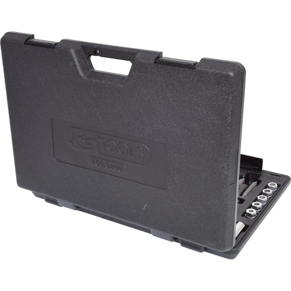 KS Tools Logo. Steckschlüsselsatz in Kunststoffkoffer.