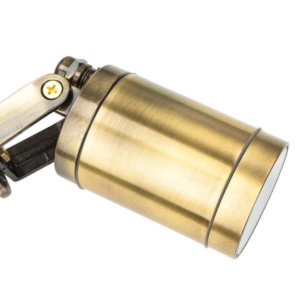 Metall-Spotleuchte zur Wandmontage