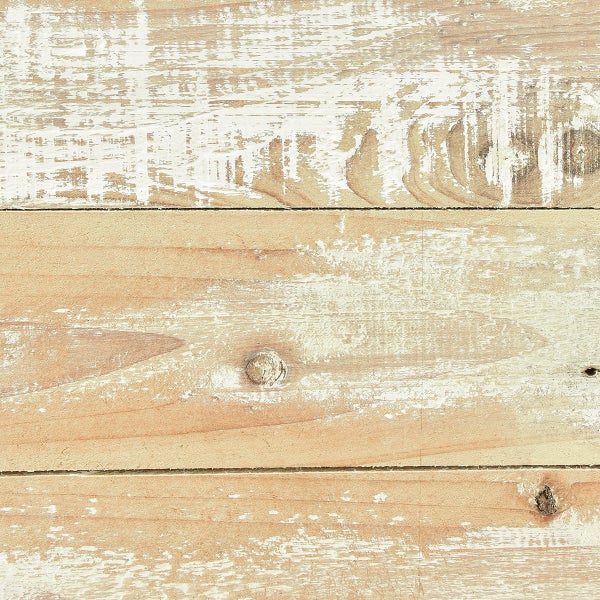 Nahaufnahme von Holzbrettern mit Farbresten