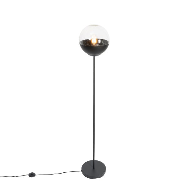 Stehlampe mit Kugel Lampenschirm