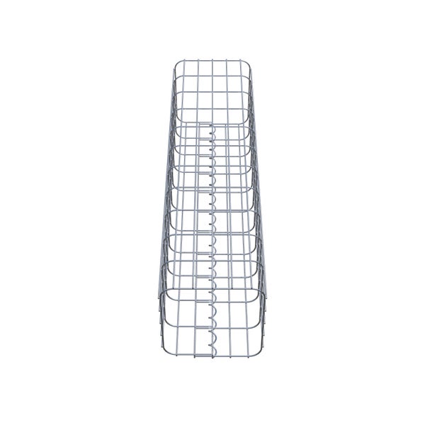 Gabionensäule 27 x 27 cm, MW 5 x 10 cm eckig - Höhe: 1,10 m