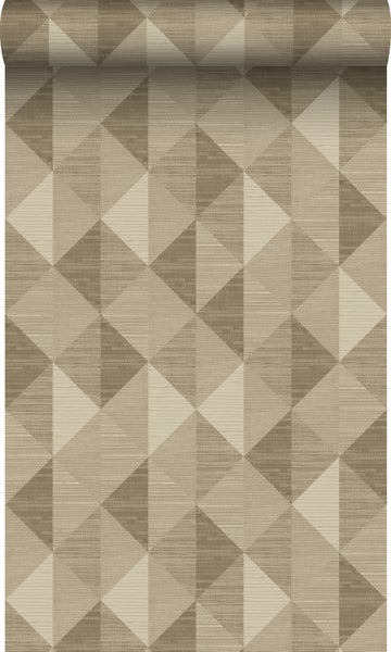 Origin Wallcoverings Tapete 3D Grasmuster Beige - 50 x 900 cm - 347884