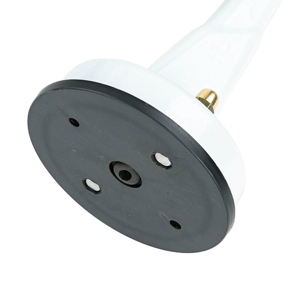 Detailaufnahme einer Saugfußbefestigung