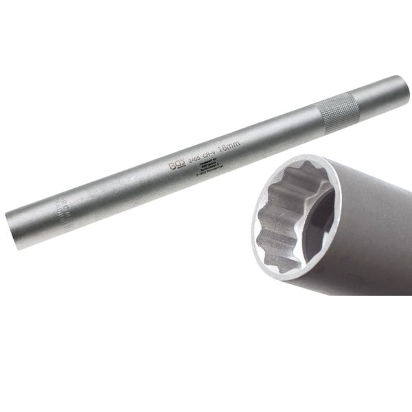 Steckschlüsseleinsatz aus Chrom-Vanadium-Stahl, 16 mm