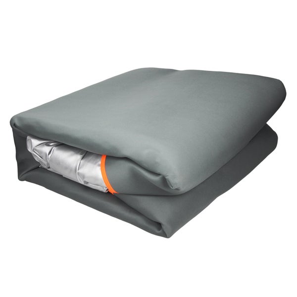 ECD Germany Auto Hagelschutz Abdeckplane Kombi Größe XXL 535x180x132 cm, UV-Schutz Wasserdicht Atmungsaktiv Staubdicht Wasserabweisend, Autogarage Vollgarage Hagelschutzplane Autoplane Autoabdeckung