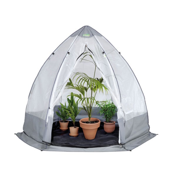 Überwinterungszelt Tropical Island L für Pflanzen Ø 240 x H 200 cm