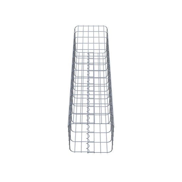Gabionensäule 32 x 32 cm, MW 5 x 10 cm eckig - Höhe: 1,30 m