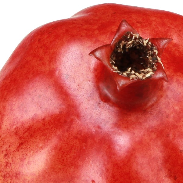 Nahaufnahme einer Granatapfelfrucht.