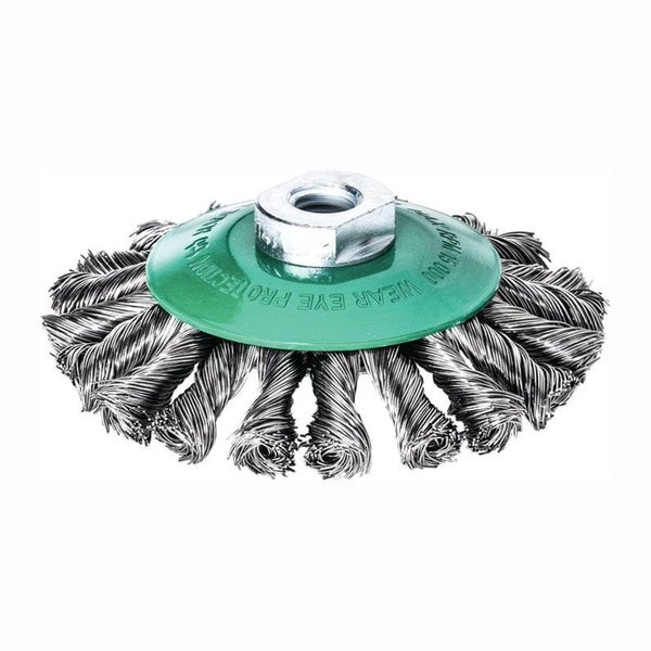 Lessmann Kegelbürste Ø 115 mm M14 Drahtstärke 0,5 mm - 472.857.WZ
