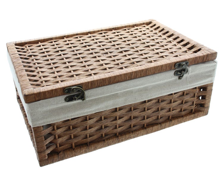 FRANK FLECHTWAREN | Universaltruhe Präsent, WEIDE, 44 x 29 x 18 cm