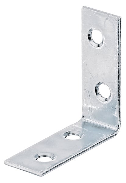 Winkelverbinder aus Metall mit vier Schraublöchern zur stabilen Holzverbindung