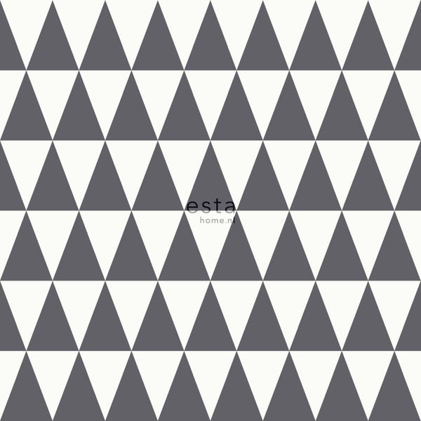Tapete mit Dreiecksmuster