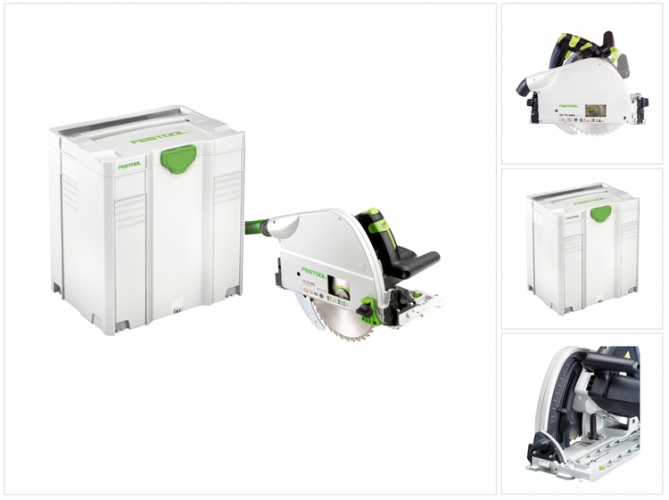 Festool TS 75 EBQ-Plus Tauchsäge 1600W 210mm im Systainer ( 561436 ) + Zubehör