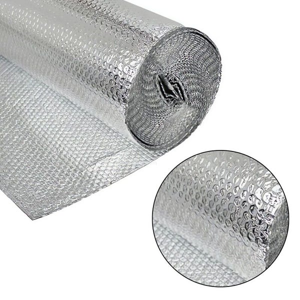 Gedämmte Reflektionsfolie Wärmedämmung – 1,2 m x 60 m Rolle – Robust, witterungsbeständig & energieeffizient