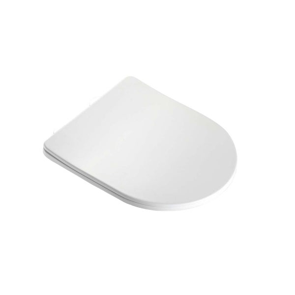 Flacher WC-Sitz in D-Form