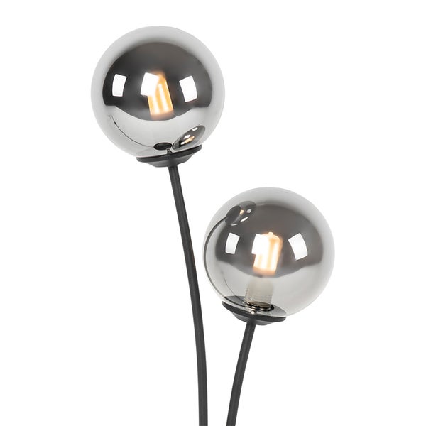 Dekorative Leuchte mit zwei Kugellampen für den Innenbereich