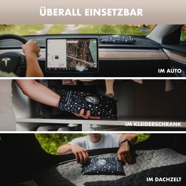 Naturbummler ® Luftentfeuchter XL 1kg [Wiederverwendbar & Effektiv]