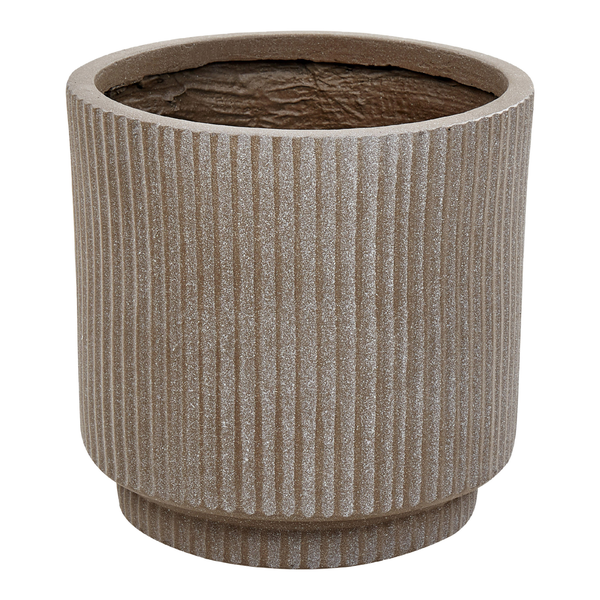 Blumenkübel DARIA 24 cm Taupe