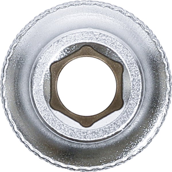 BGS Steckschlüssel-Einsatz Sechskant Antrieb Innenvierkant 12,5 mm (1/2) SW 9 mm - 2909