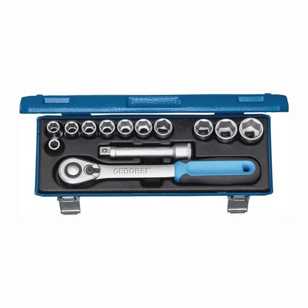 Gedore Ringmaulschlüssel mit Ratsche, Größe 17