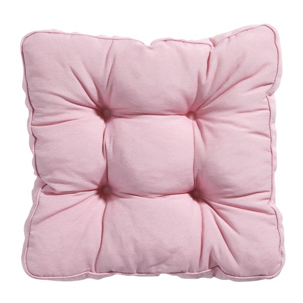 Sitzkissen Florance Panama zartrosa - Ca. 47x47 cm - 4er-Set
