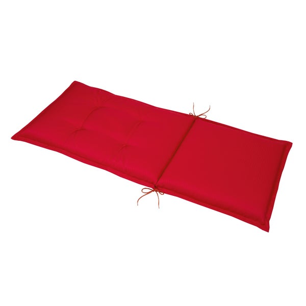 Beautissu Base HL Hochlehner 120x50x6cm Rot (4tlg)