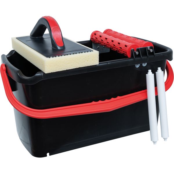 Triuso Fliesenwaschboy Speedy-Profi 23 Liter mit Metallachse - 1 Set