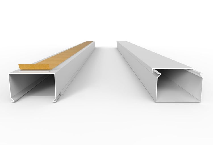 CILSON WDK6040SW Art.-Nr. 6700310.1 Kabelkanal Selbstklebend 60x40mm Weiß - 1 m / 1000 mm, XXL Kabelmanagement, Robust und Zuverlässig