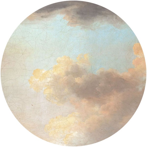 Gemälde einer Wolkenlandschaft auf Leinwand