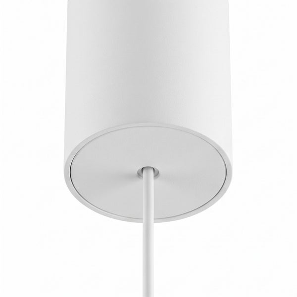 Zylindrische Pendelleuchte mit Kabel, modernes Design für Deckenmontage
