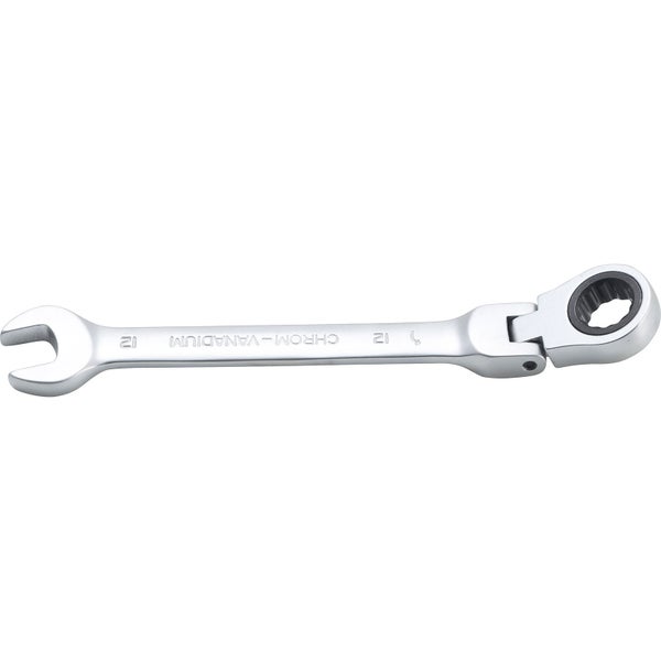 BGS Ratschenring-Maulschlüssel abwinkelbar SW 12 mm - 6712