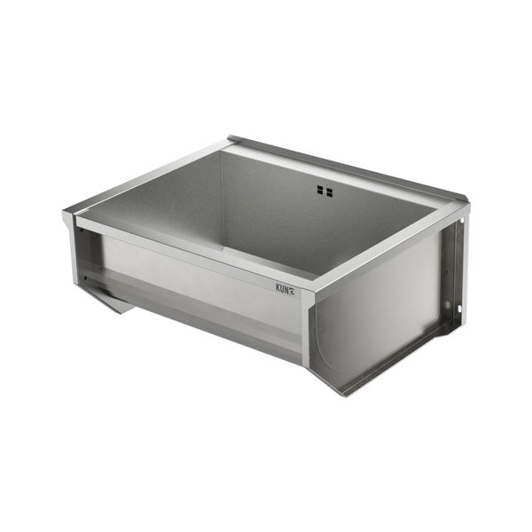 Spülbecken aus Edelstahl