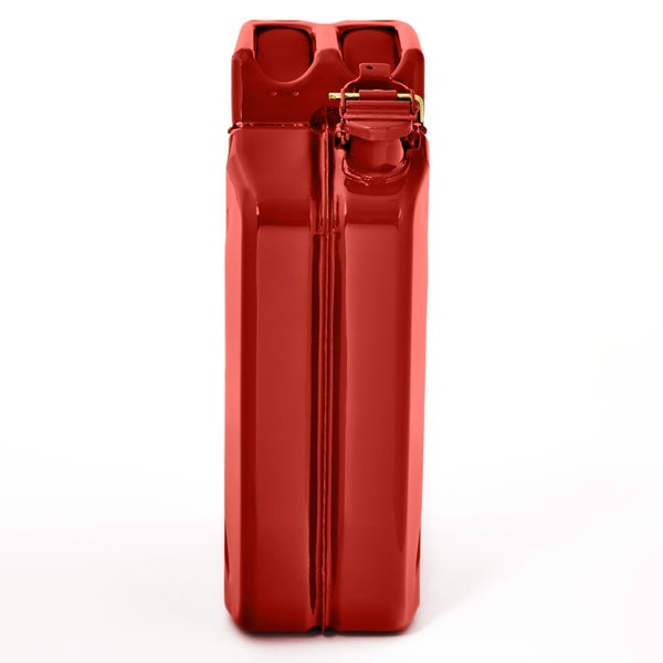 BW® Kraftstoffkanister Metall Benzinkanister 2x 20 Liter - Rot - RAL 3000 - TÜV-geprüft und UN-Zulassung - Made in Europe