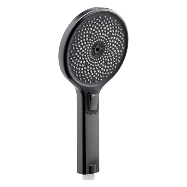 SCHÖNER WOHNEN-Kollektion Handbrause BIELLA, Industrial, wassersparender Duschkopf rund, Duschbrause mit 3 Strahlarten