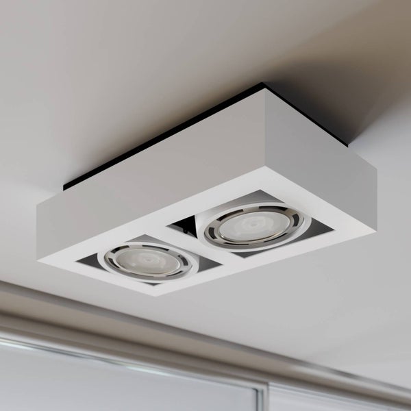 Deckenleuchte mit zwei Lichtquellen