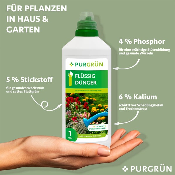 Purgrün Flüssigdünger 1 Liter