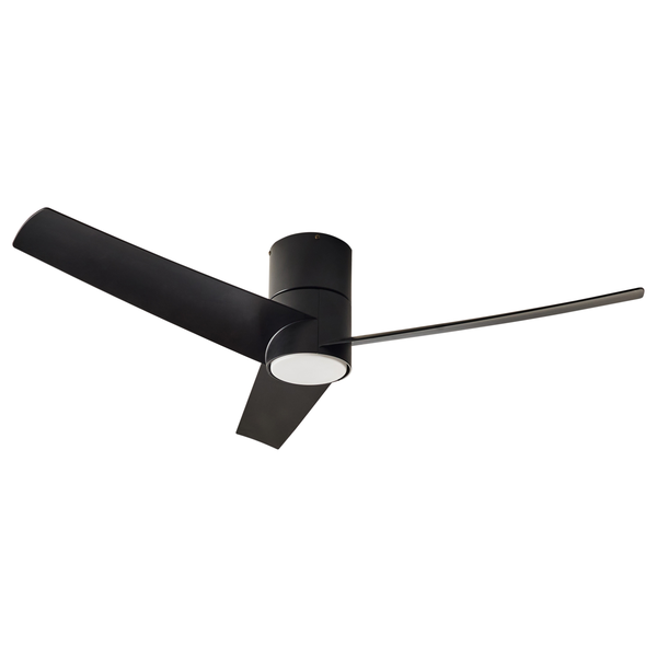Deckenventilator mit Licht CANETE mit Fernbedienung LED Schwarz