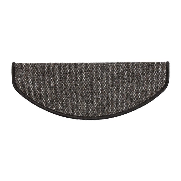 FLOORDIREKT Stufenmatte Ponto - Unempfindlich & Pflegeleicht - Anthrazit - Rechteckig - 23,5 x 65 cm