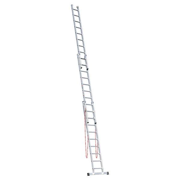 Aluminium-Schiebeleiter für den flexiblen Einsatz im Innen- und Außenbereich