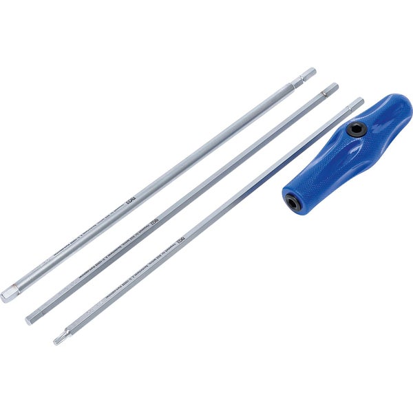 BGS Spezial-Schraubendreher-Satz T-Profil (für Torx) Innensechskant 4tlg. - 7840