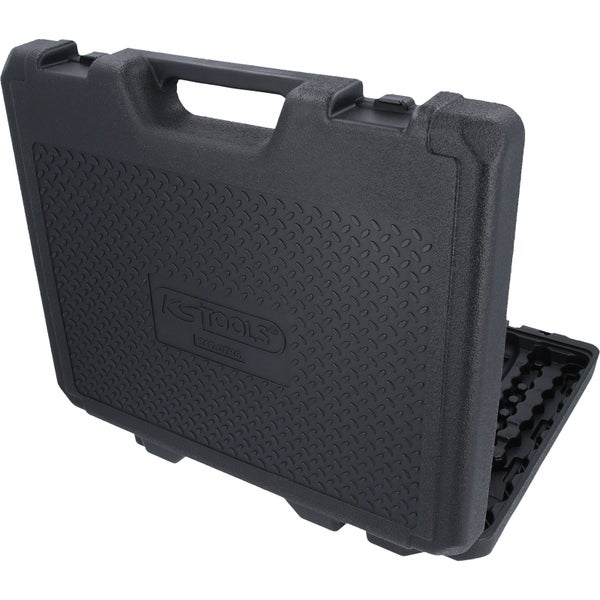 Geöffneter, leerer Werkzeugkoffer