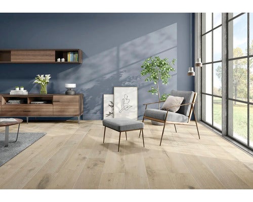 Wand- und Bodenfliese Oldmanor ambar 30x180cm rektifiziert