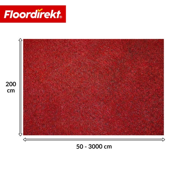 Roter Teppich mit den Maßen 200 cm x 50 bis 3000 cm
