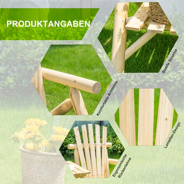 Darstellung von hochwertigem Tannenholz mit oxidationsresistenter Oberfläche.