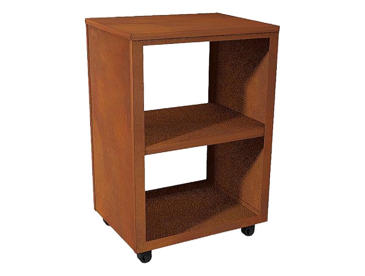 Rollcontainer mit zwei offenen Fächern