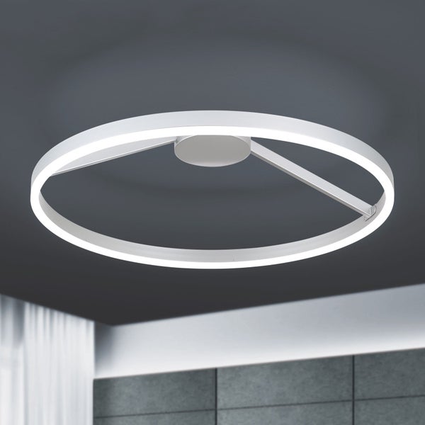 LED Deckenleuchte Vlotter Ø 60cm Titan 3000K 2730lm