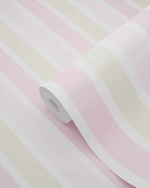Tapetenrolle mit Streifenmuster