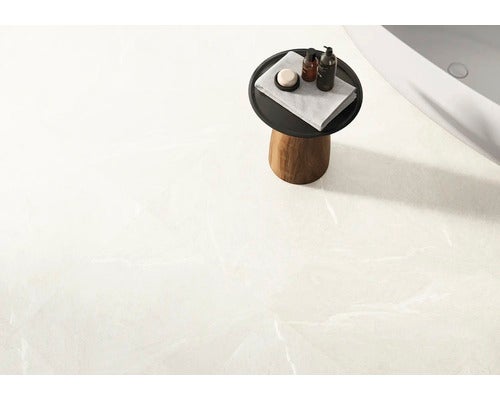 Wand- und Bodenfliese Dhara white 59,5x59,5cm matt
