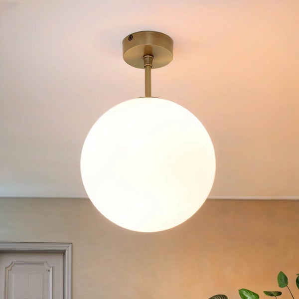 Kugelförmige Deckenleuchte für Innenräume